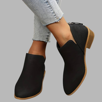 Damskie Vintage Botki | Niskie