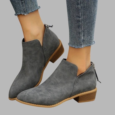Damskie Vintage Botki | Niskie