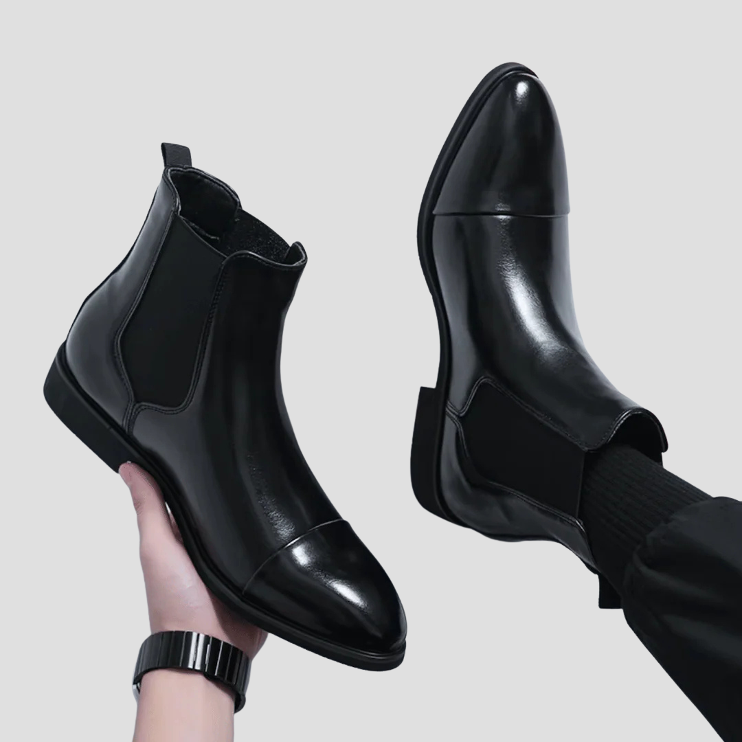 Basilton | Eleganckie męskie buty zimowe