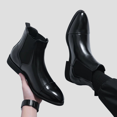 Basilton | Eleganckie męskie buty zimowe