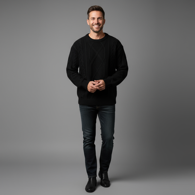 Max | Elegancki męski sweter zimowy