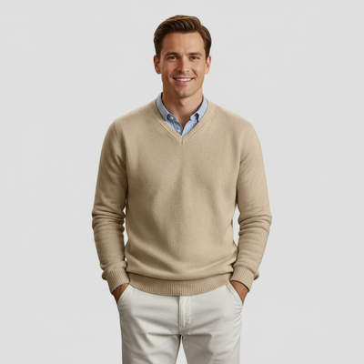 York | Elegancki męski sweter zimowy