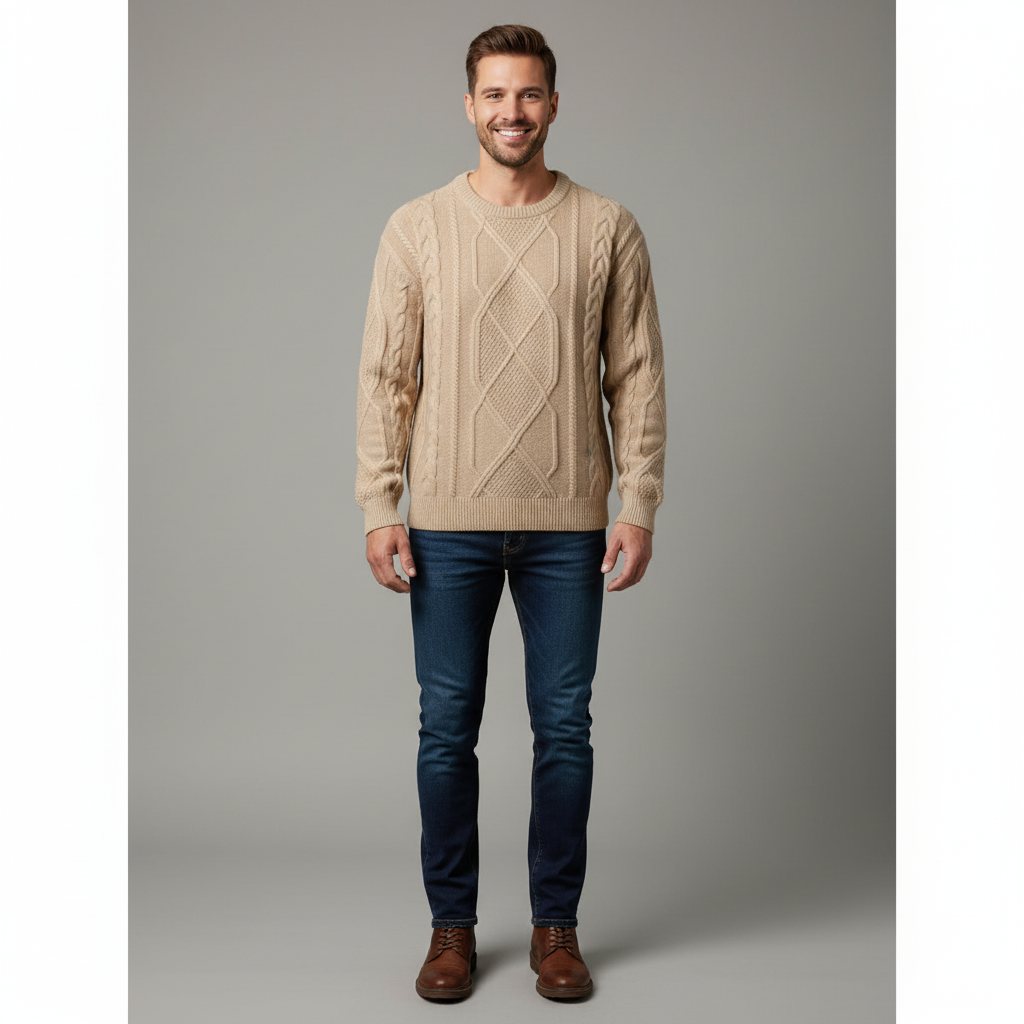Max | Elegancki męski sweter zimowy