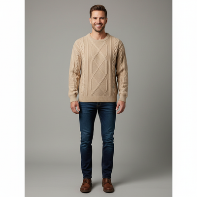 Max | Elegancki męski sweter zimowy