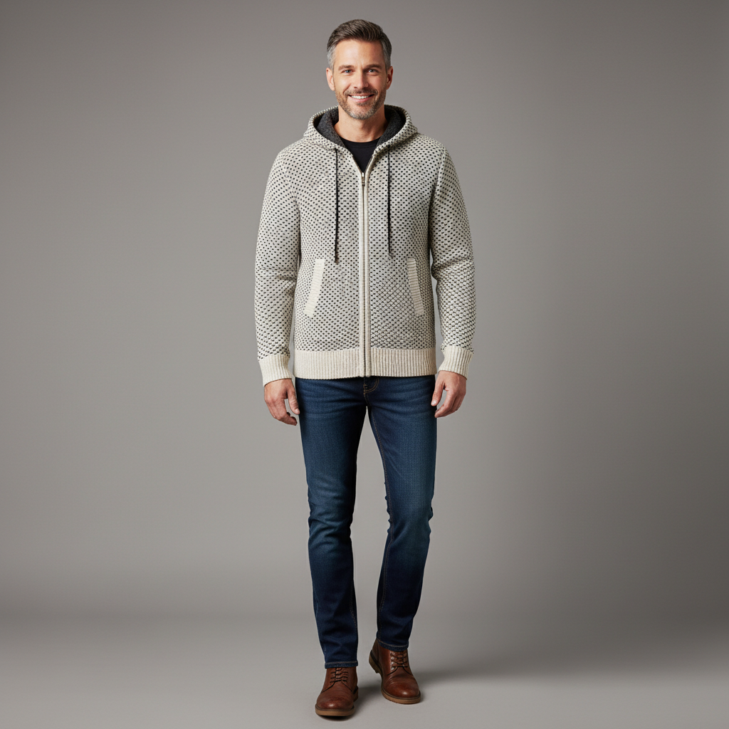 Mike | Premiumowy męski sweter zimowy