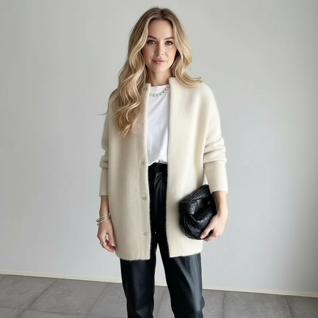 Clara | Ciepły damski kardigan zimowy
