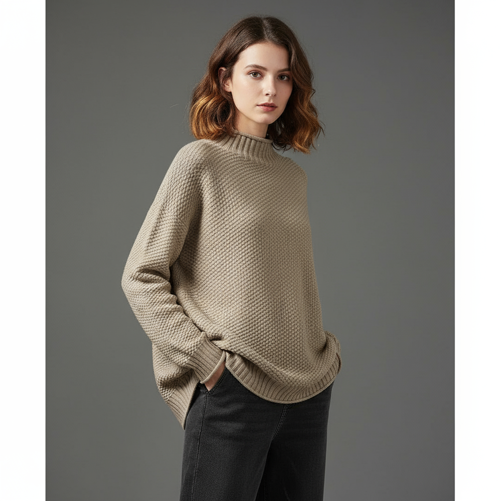Jasmin | Ciepły damski sweter zimowy