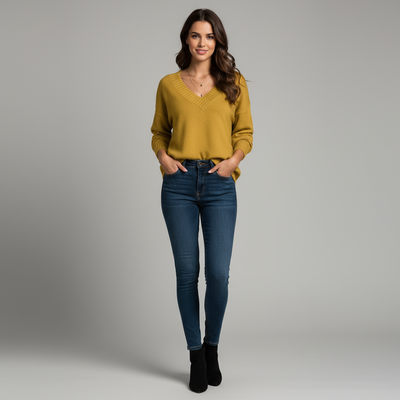 Edith | Elegancki damski sweter zimowy