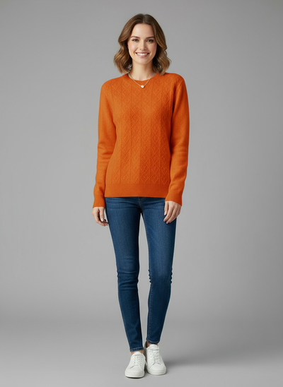 Maria | Elegancki damski sweter zimowy