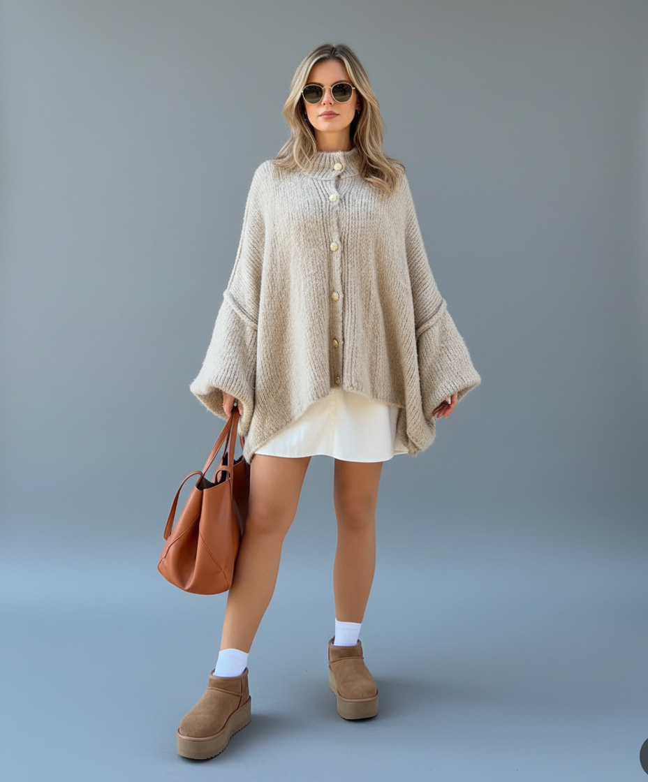 Damski Ciepły Casualowy Sweter