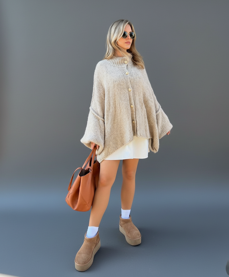 Damski Ciepły Casualowy Sweter