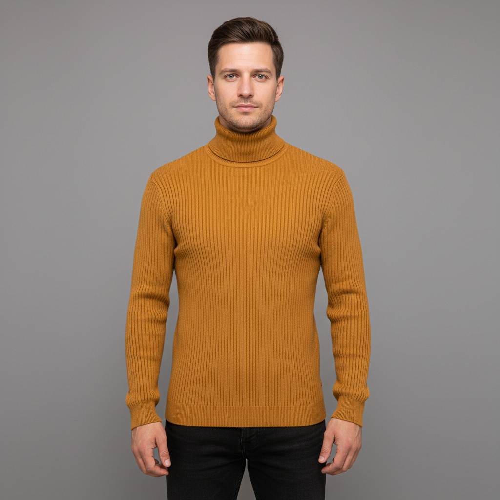 Męski Zimowy Sweter Komfort