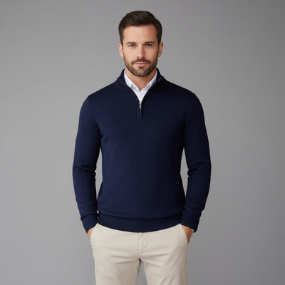 Męski Zimowy Sweter Casual