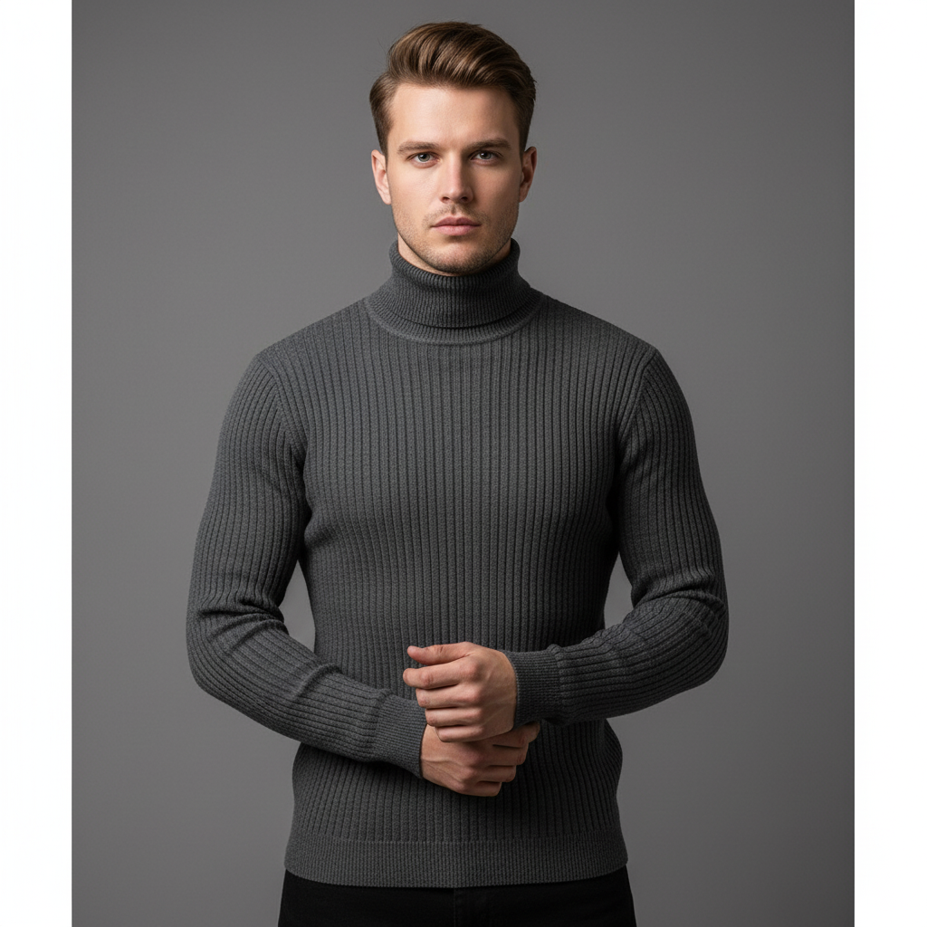 Męski Zimowy Sweter Komfort
