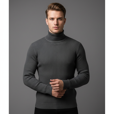 Męski Zimowy Sweter Komfort