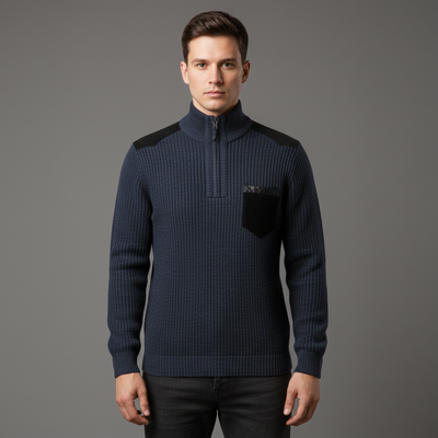 Męski Zimowy Sweter Komfort