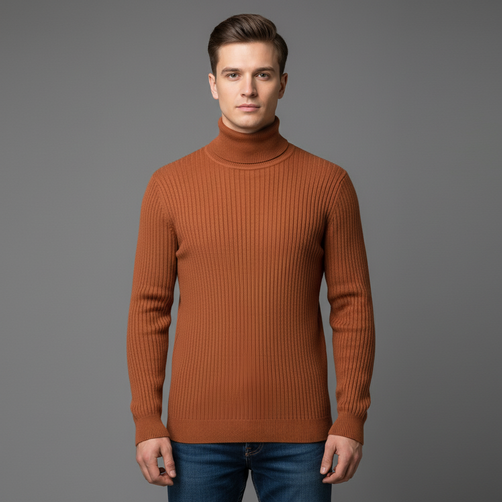 Męski Zimowy Sweter Komfort