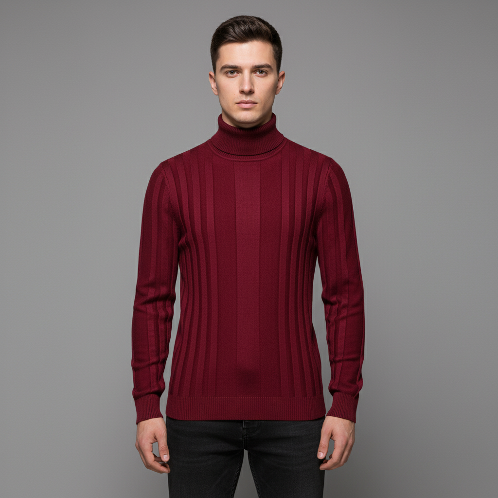 Męski Zimowy Sweter Komfort