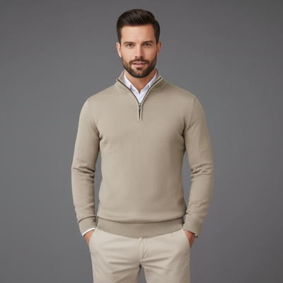 Męski Zimowy Sweter Casual