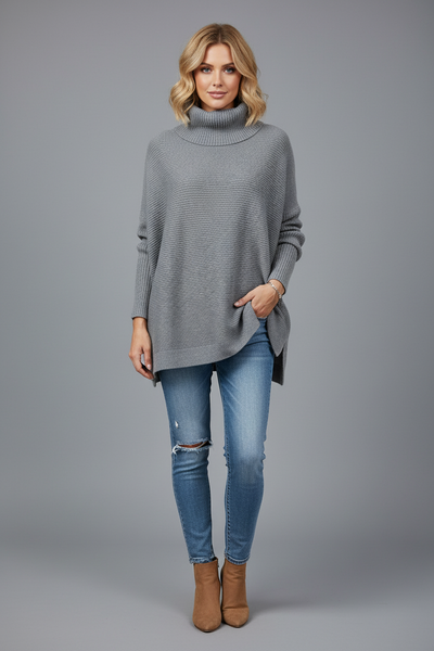 Damski Sweter Zima Komfort