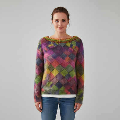 Damski Komfort Zima Sweter