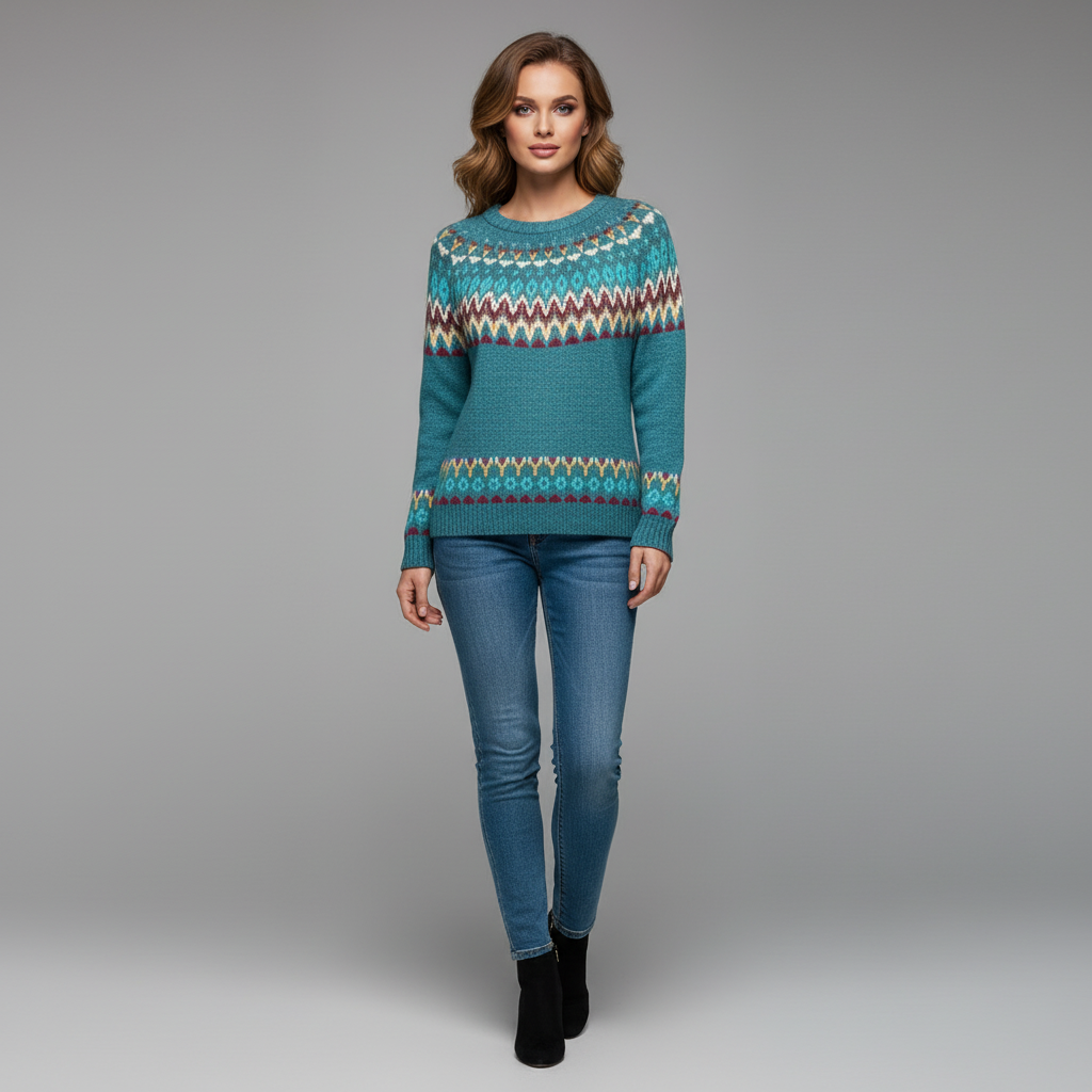 Damski Sweter Zimowy