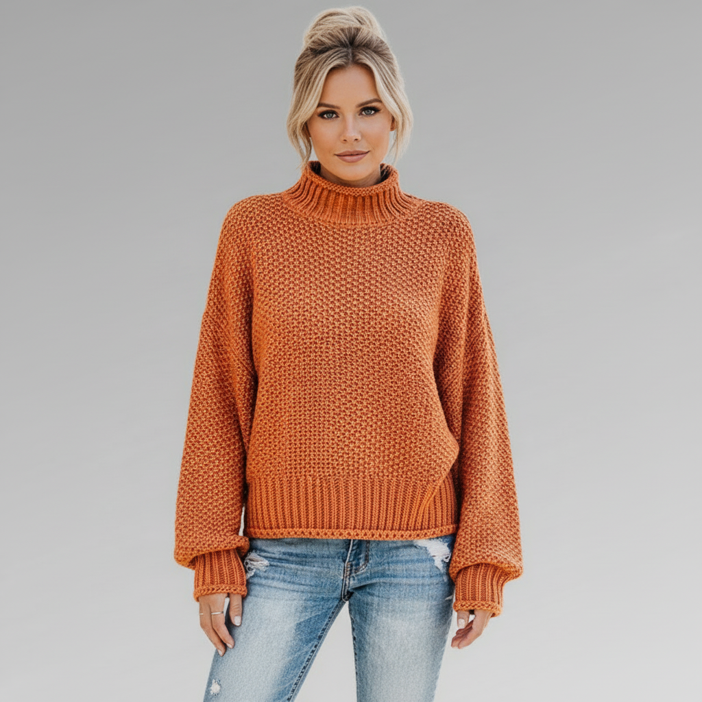 Wygodny damski sweter zimowy