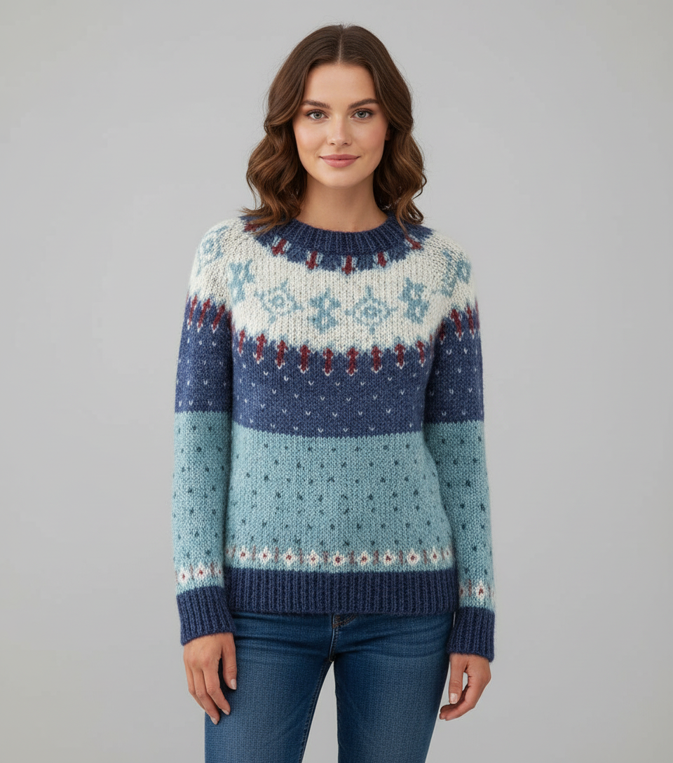 Damski Sweter Zimowy Komfort