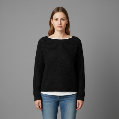 Damski Zimowy Sweter Komfort