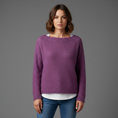 Damski Zimowy Sweter Komfort