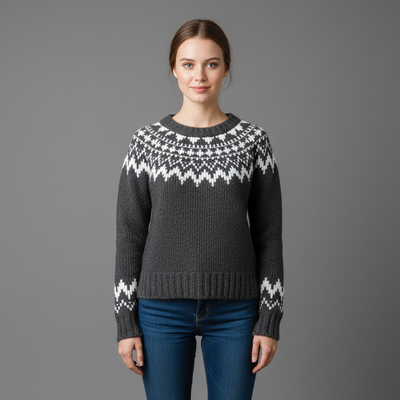 Damski Zimowy Sweter Komfort