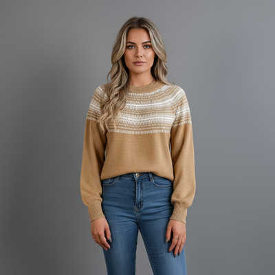 Damski Sweter Komfort Zimowy