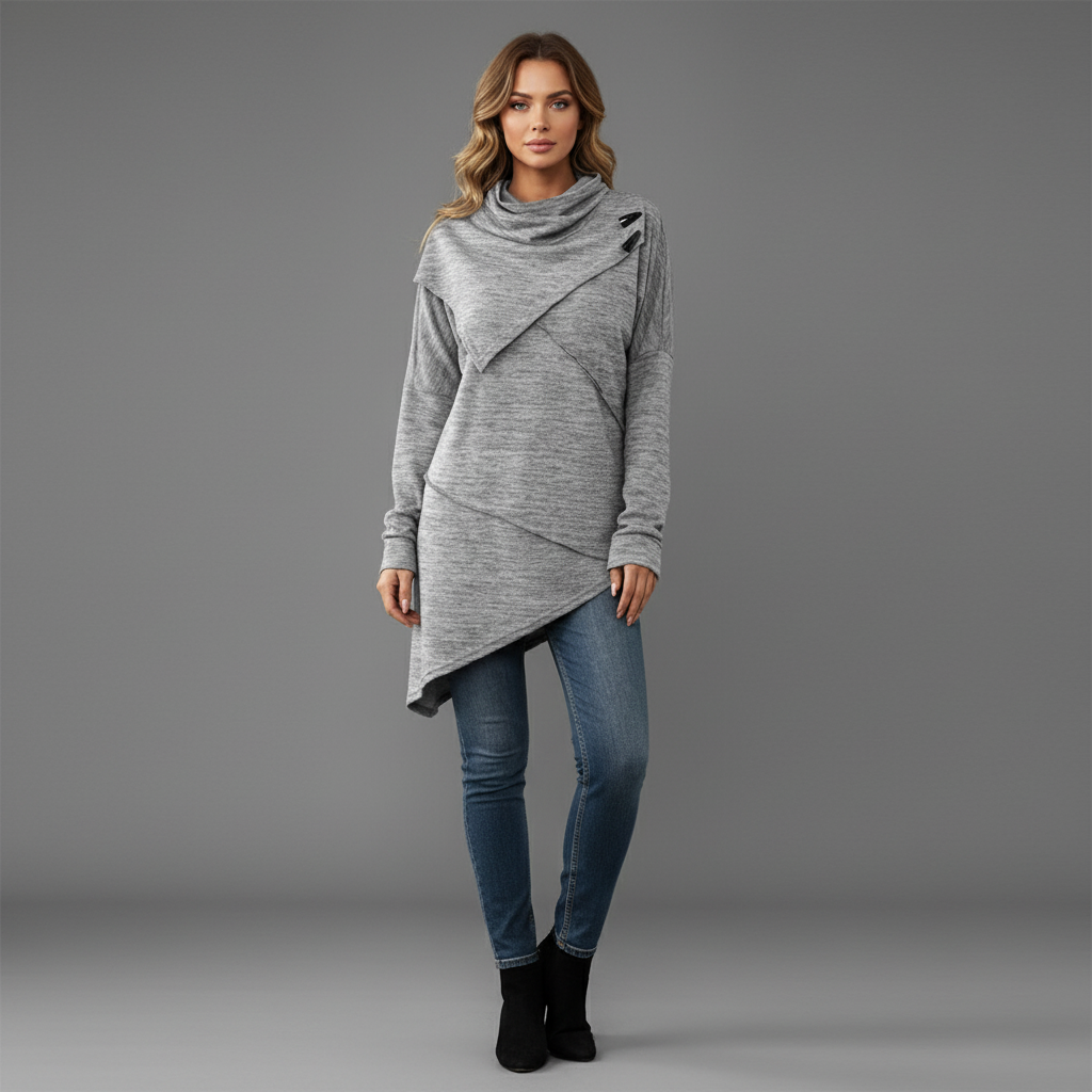 Damski Sweter Zima Komfort