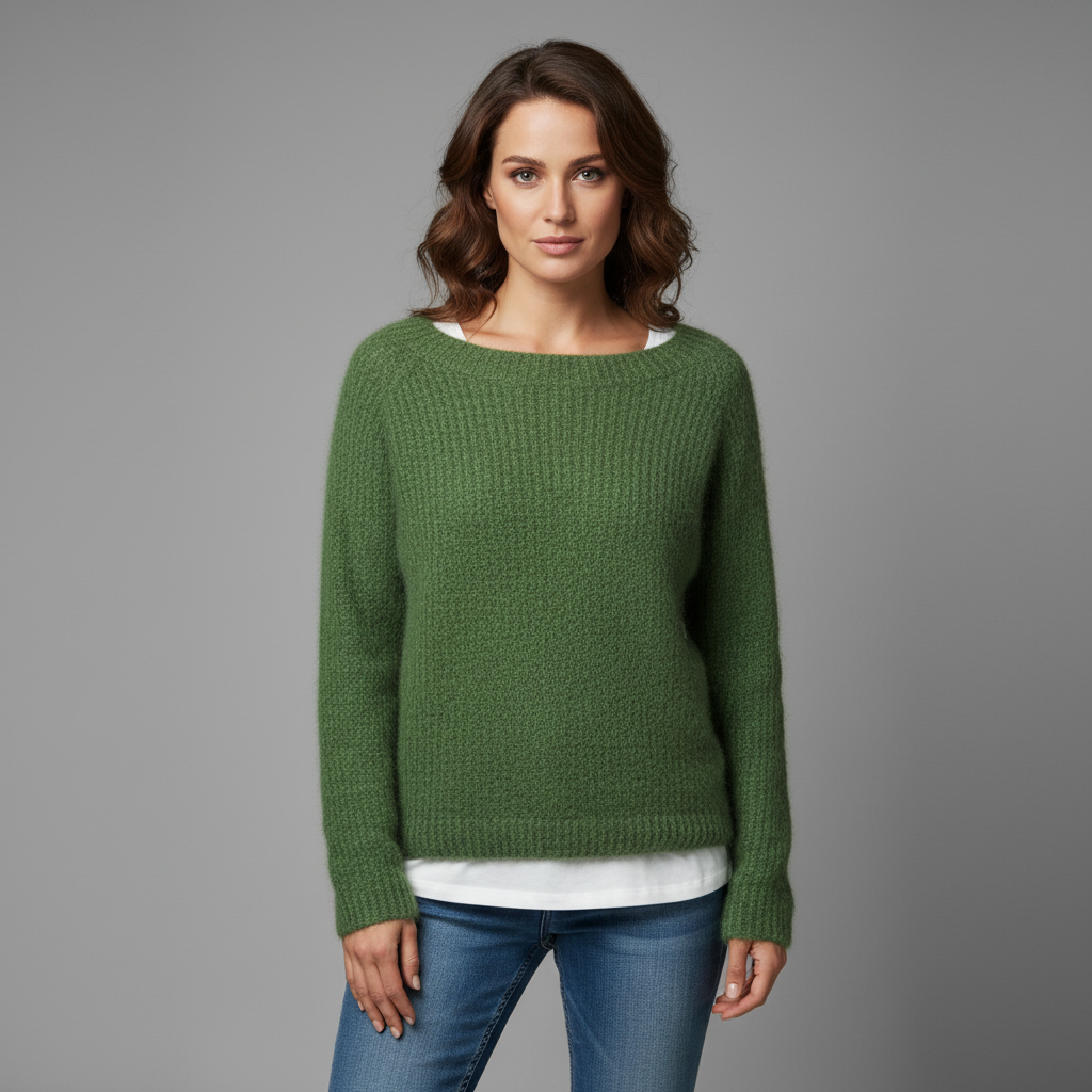 Damski Zimowy Sweter Komfort
