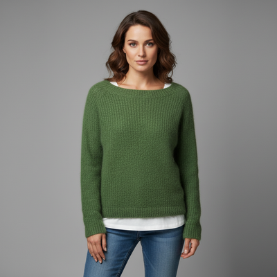Damski Zimowy Sweter Komfort