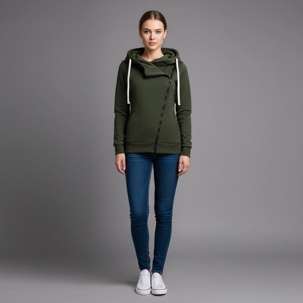 Damski Sweter Komfort Zimowy