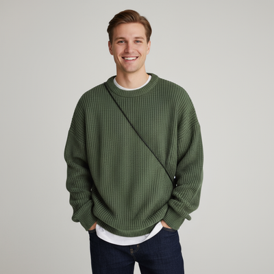Mark | Uniwersalny męski sweter zimowy