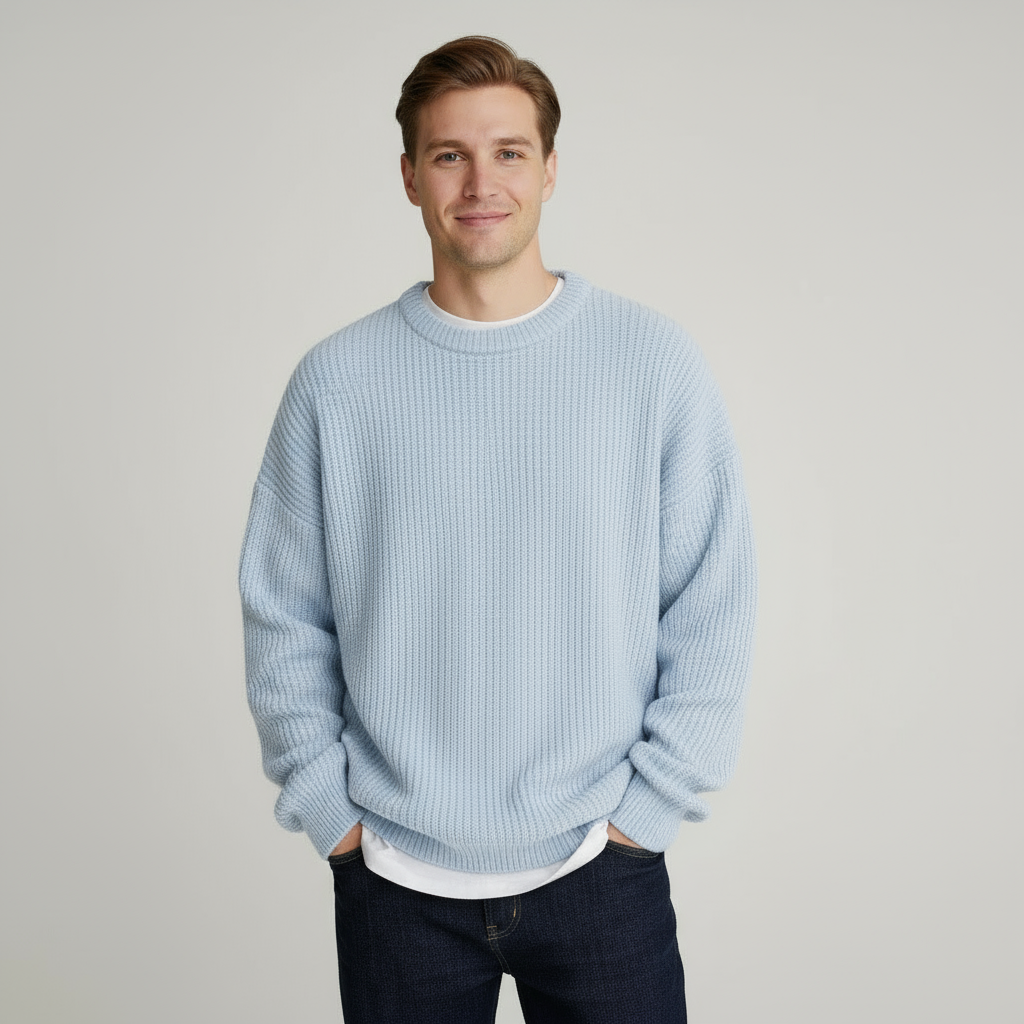 Mark | Uniwersalny męski sweter zimowy