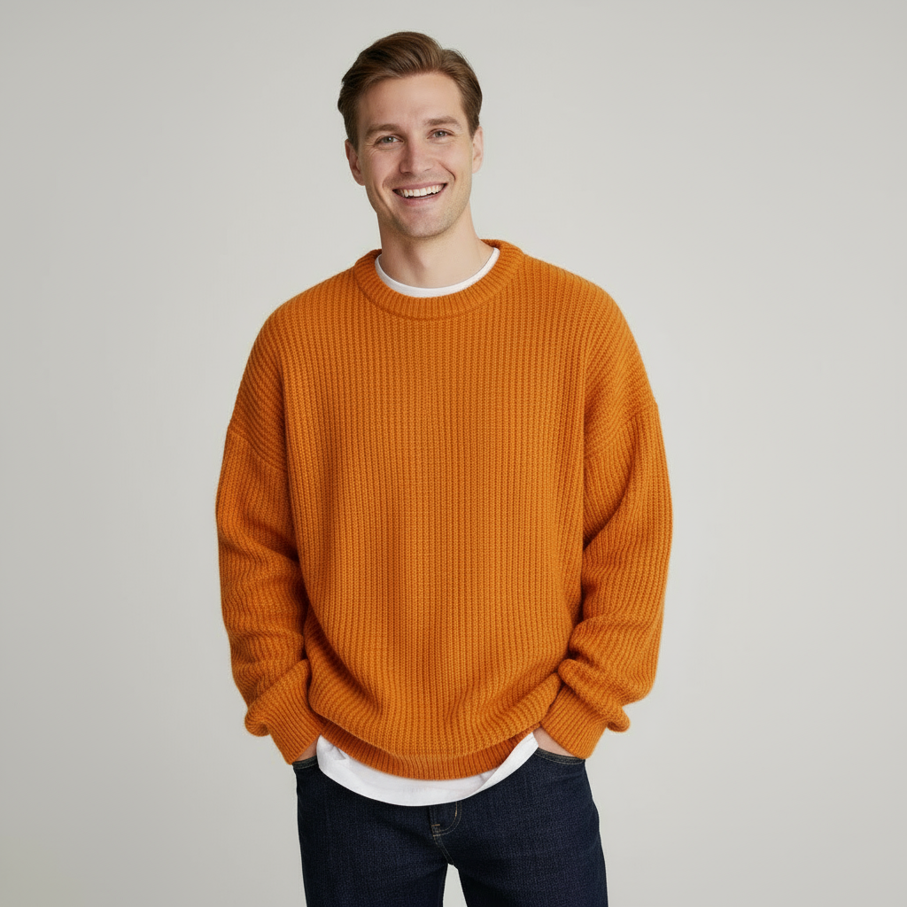 Mark | Uniwersalny męski sweter zimowy