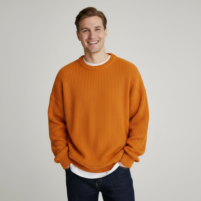 Mark | Uniwersalny męski sweter zimowy