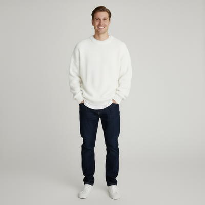 Mark | Uniwersalny męski sweter zimowy