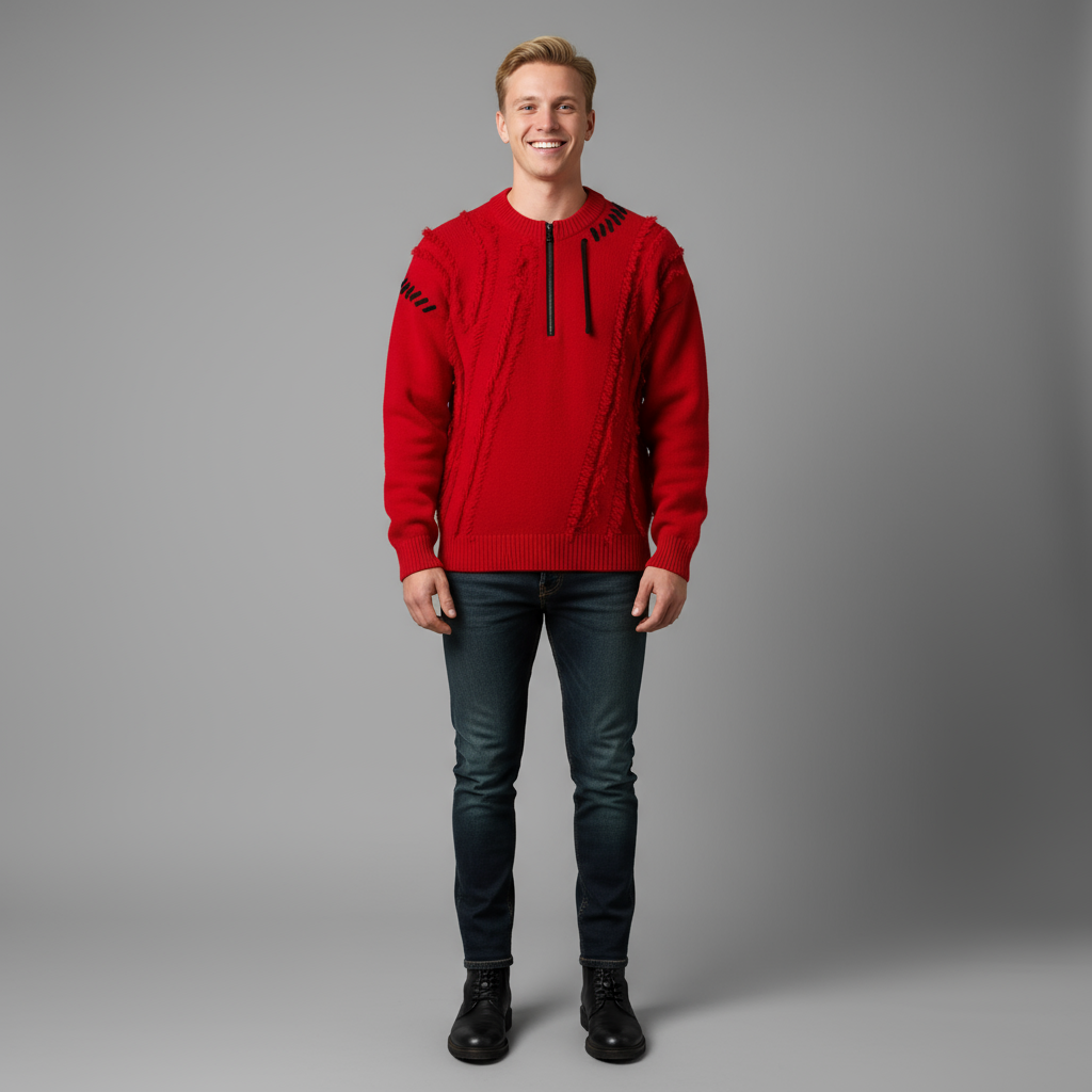 Dave | Uniwersalny męski sweter zimowy