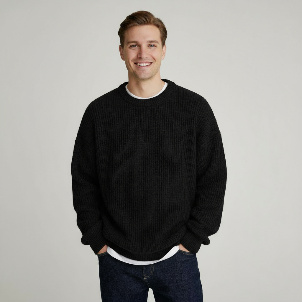 Mark | Uniwersalny męski sweter zimowy