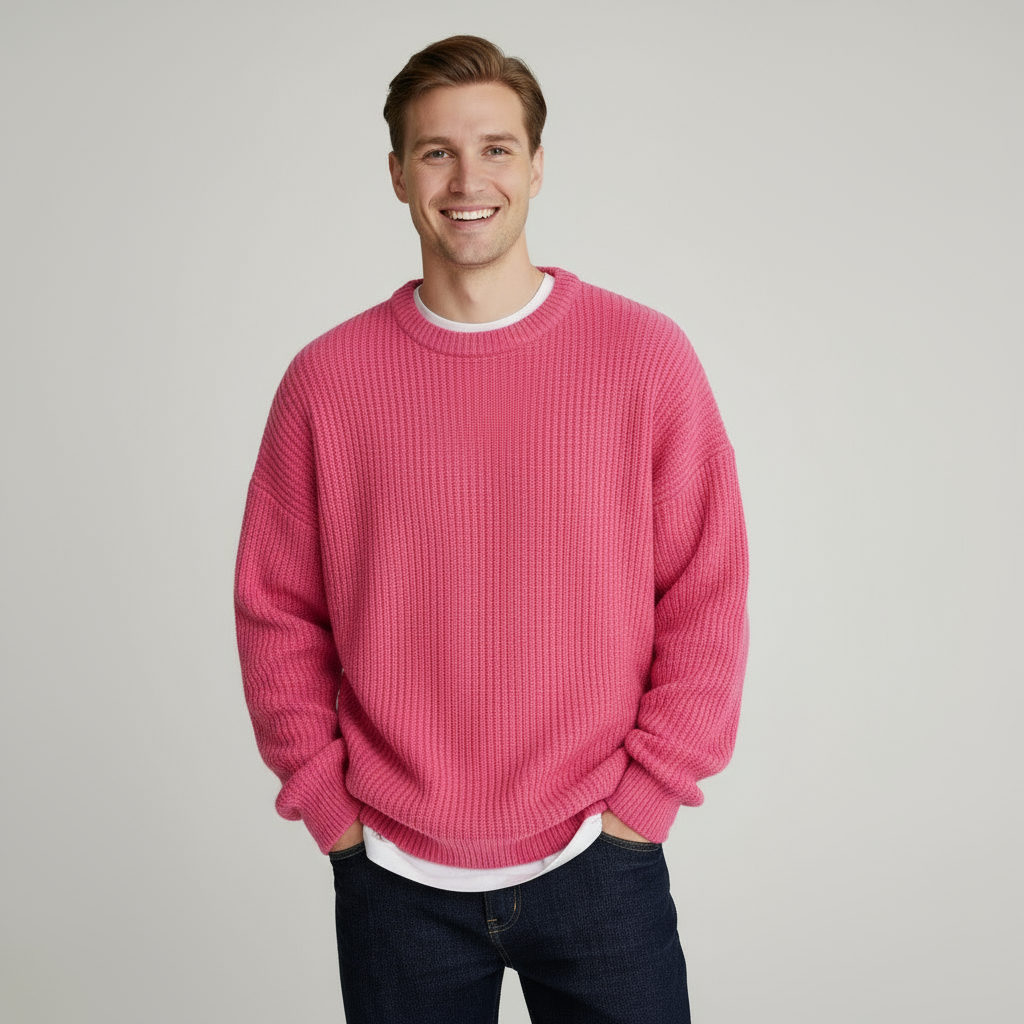 Mark | Uniwersalny męski sweter zimowy