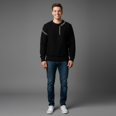 Dave | Uniwersalny męski sweter zimowy