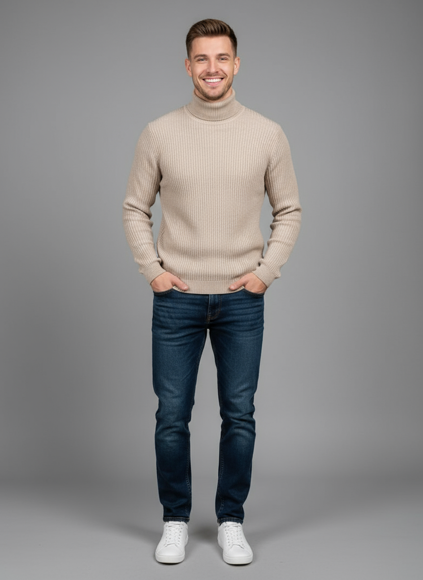 Alex | Wysokiej jakości męski sweter zimowy