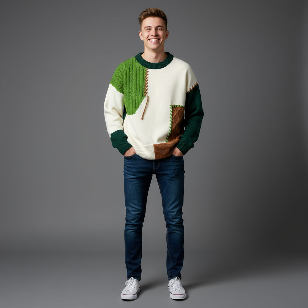 Dave | Uniwersalny męski sweter zimowy