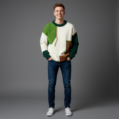 Dave | Uniwersalny męski sweter zimowy