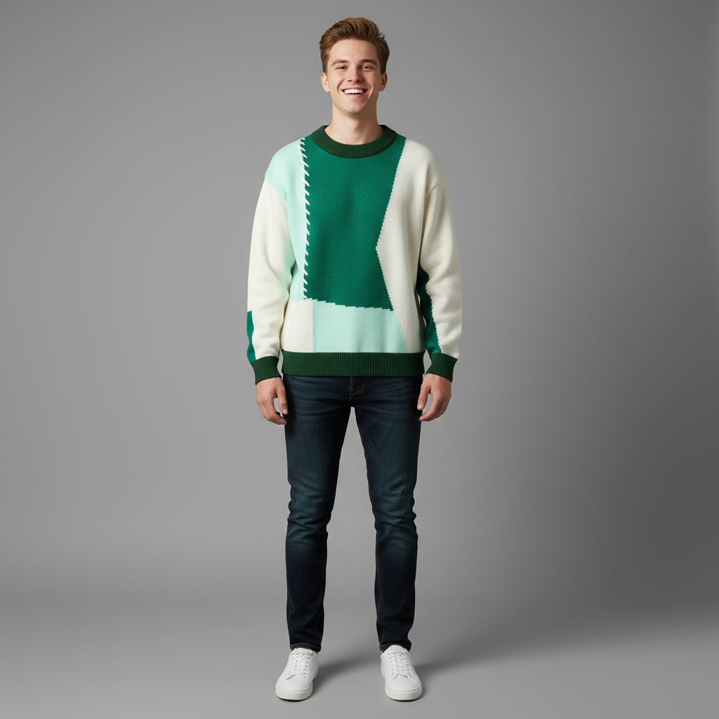 Dave | Uniwersalny męski sweter zimowy