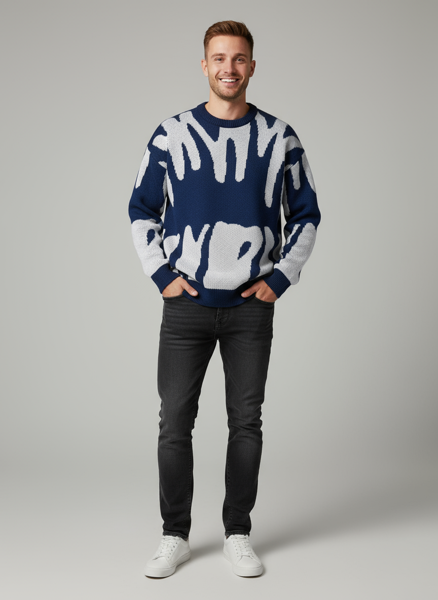 Leon | Elegancki męski sweter zimowy